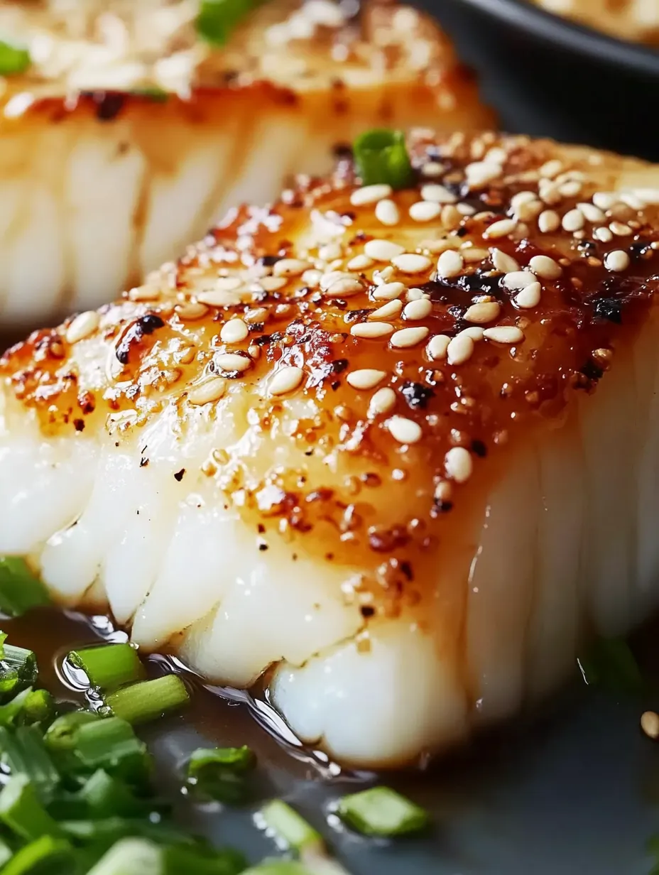 Ginger Soy-Glazed Cod