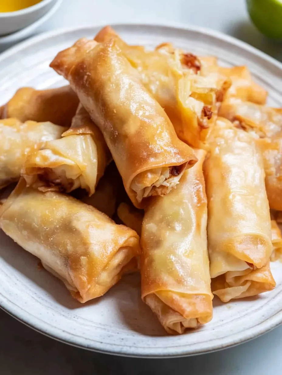 Air Fryer Copycat Panda Express Chicken Egg Rolls Recipe