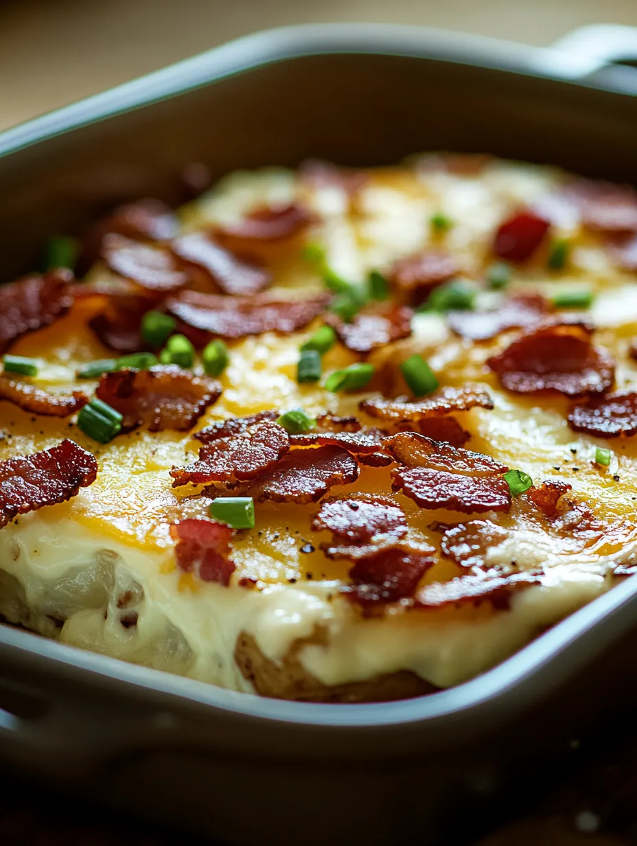 Delicious Mississippi Mud Potatoes Cheesy and Decadent