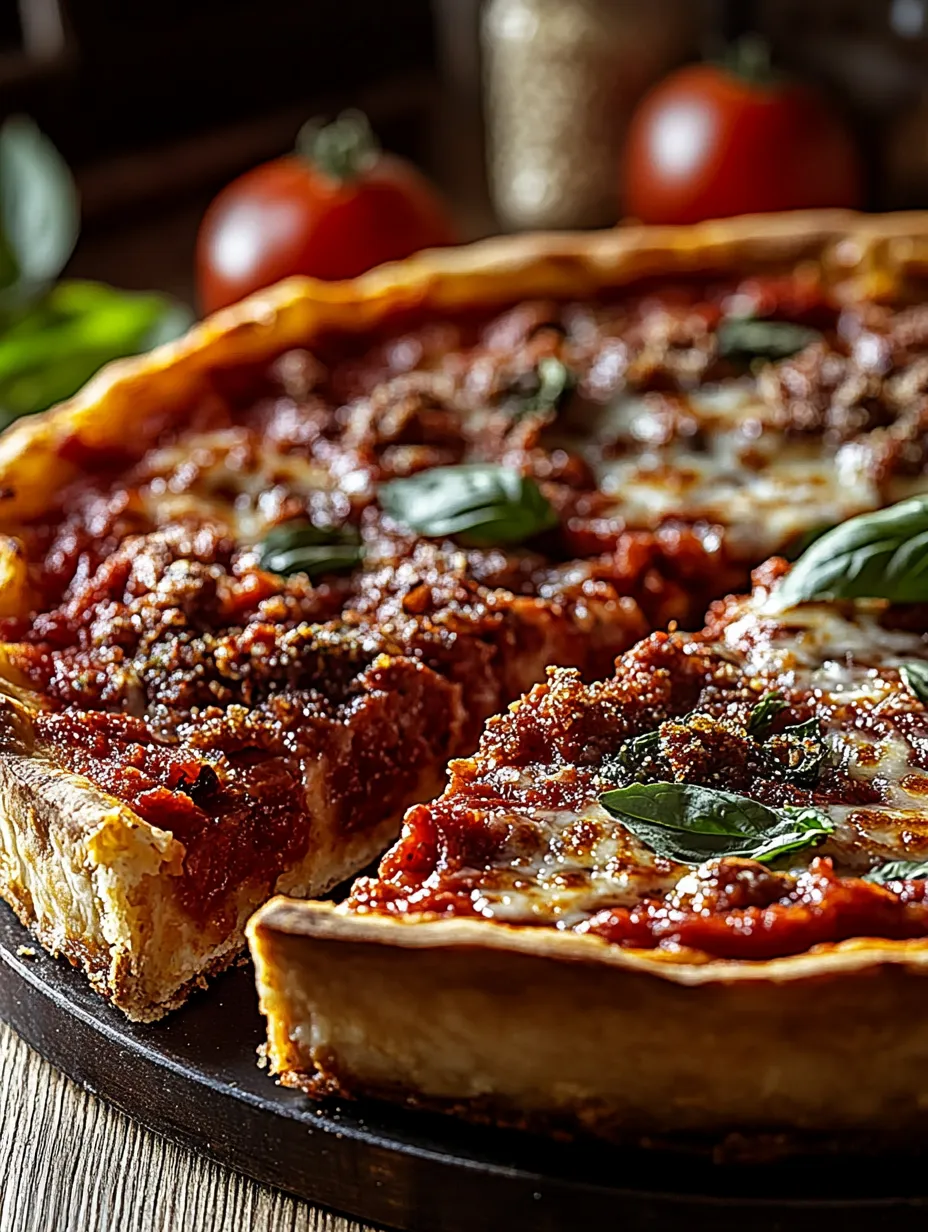 A pizza with tomatoes and basil on top.