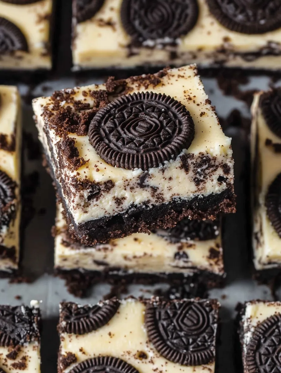 A square of chocolate cake with a chocolate chip on top.