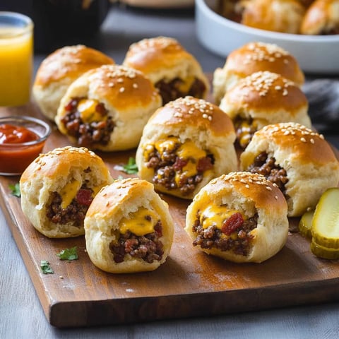 Bacon Cheeseburger Bombs Recipe