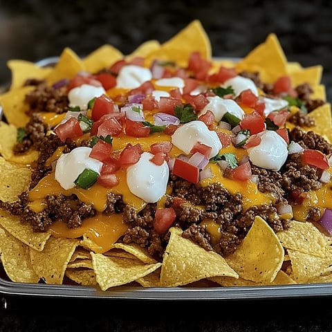 A delicious Mexican meal with a variety of toppings, including tomatoes, lettuce, and cheese.