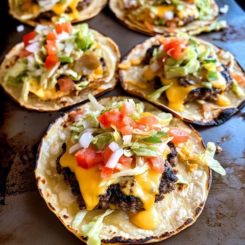 A delicious meal of tacos with meat and vegetables.